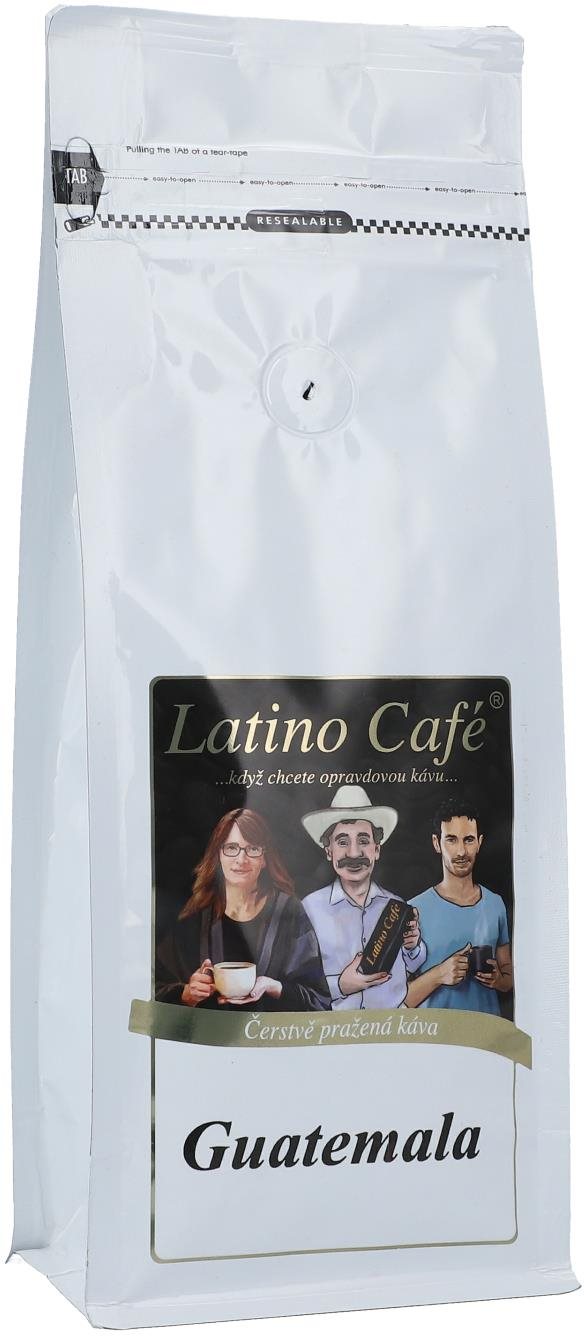 Latino Café Káva Guatemala, mletá 200 g Káva