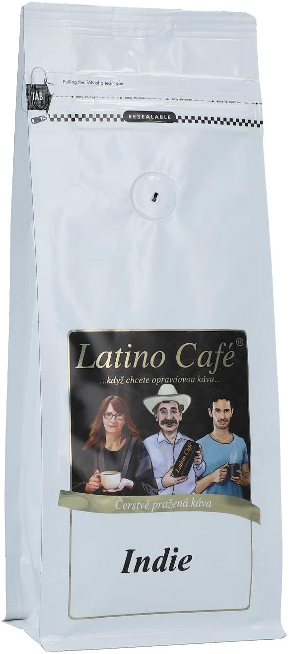 Latino Café Káva India, mletá 1 kg Káva