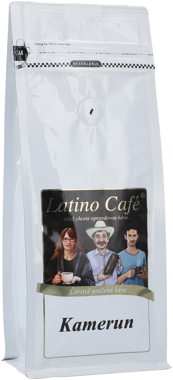 Latino Café Káva Kamerun, mletá 1 kg Káva
