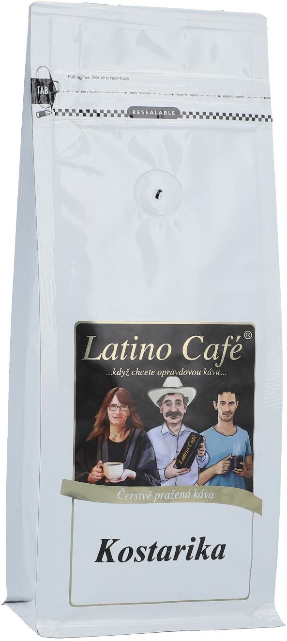 Latino Café Káva Kostarika, mletá 200 g Káva