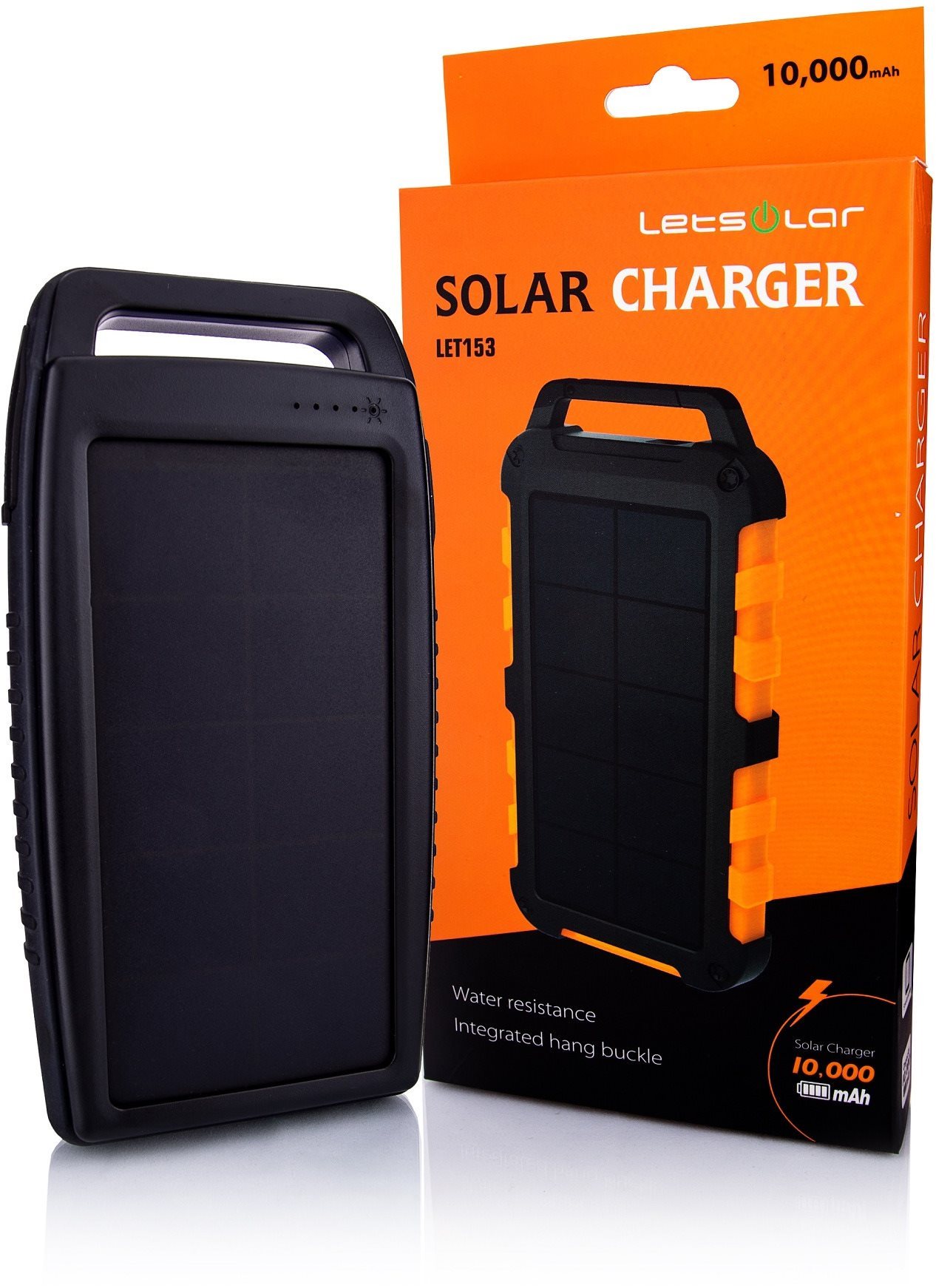Letsolar LET153 10000mAh noir Batterie externe