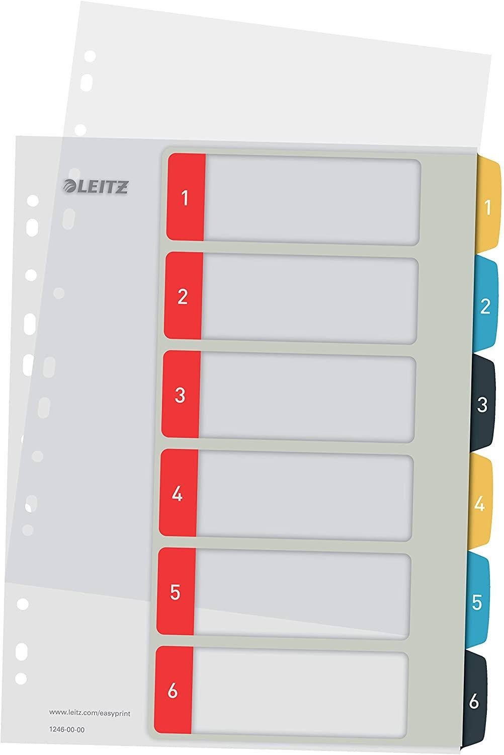 Leitz Cosy A4 1 – 6 Roztrieďovač