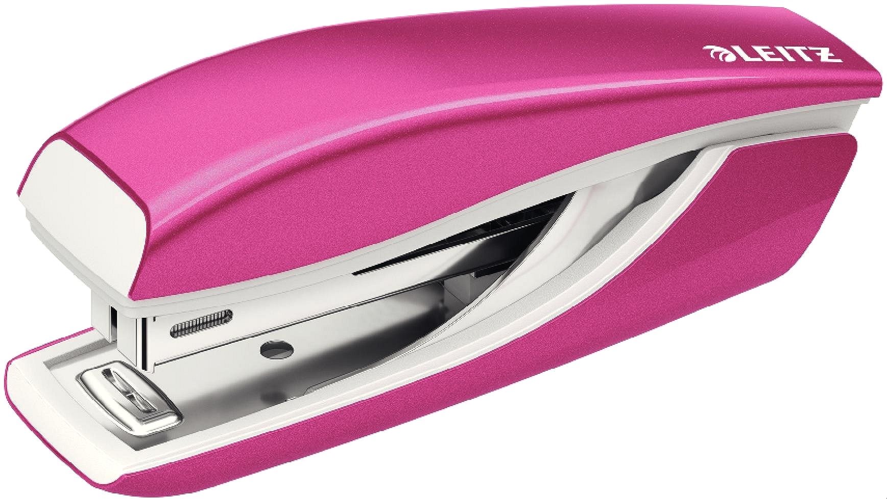 Leitz NeXXt 5528, metalická ružová Zošívačka