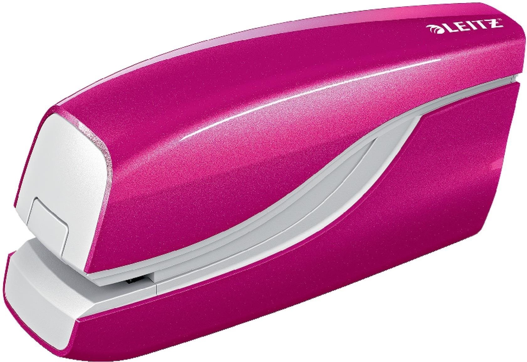 Leitz NeXXt WOW 5566, metalická ružová Zošívačka