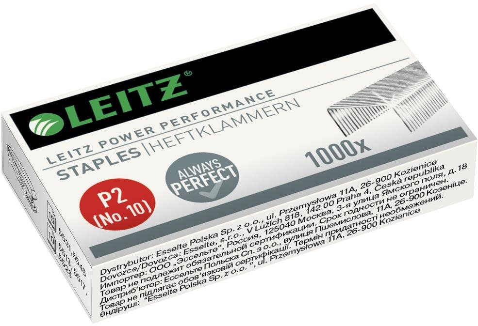 Leitz Power Performance P2 – balenie 1000 ks Spony do zošívačky