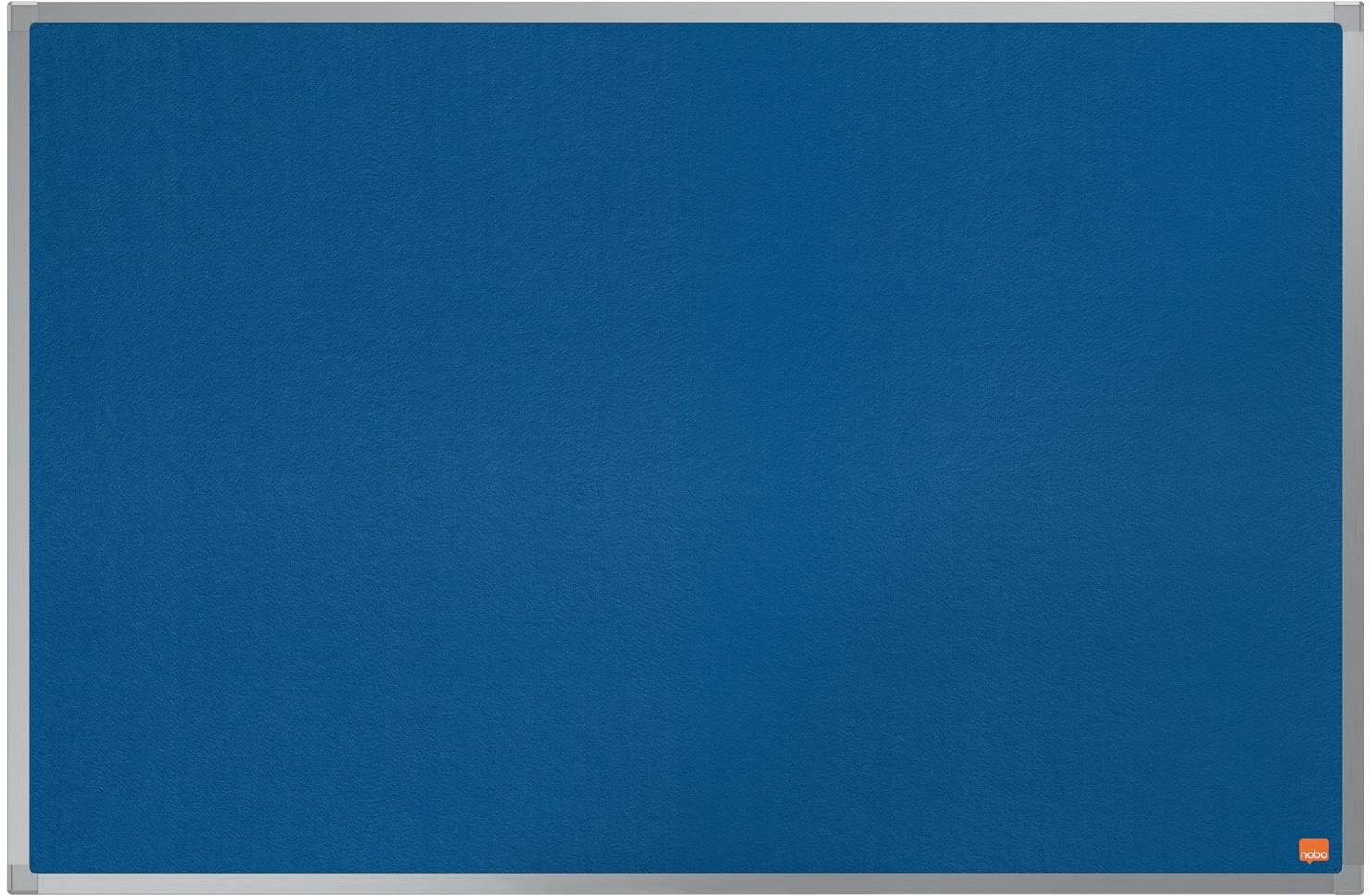 NOBO Essence Filz 90 x 60 cm, blau Pinnwand