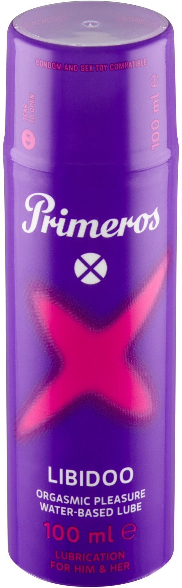 PRIMEROS Libidoo na zvýšenie sexuálnej citlivosti 100 ml Lubrikačný...