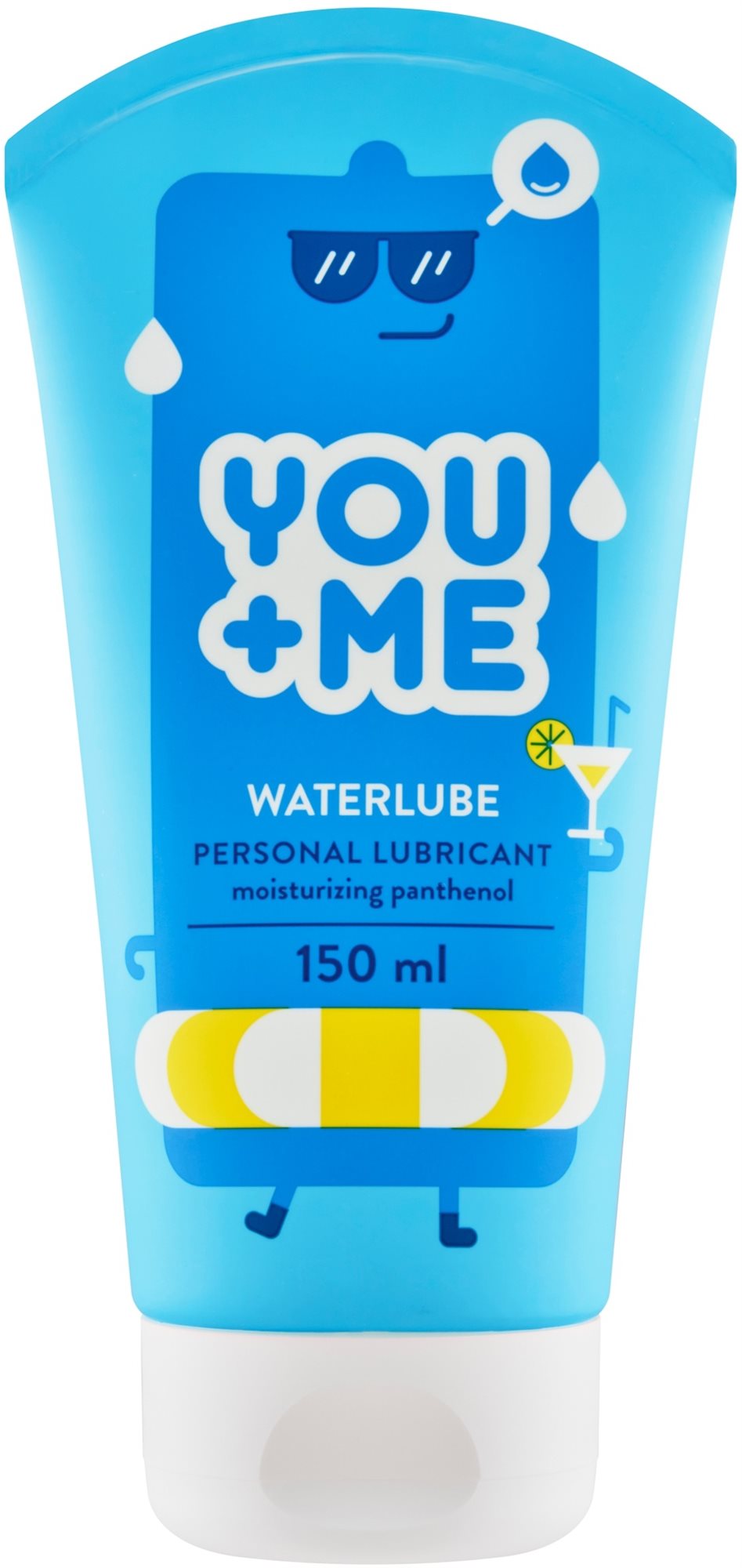 YOU ME Waterlube 150 ml Lubrikačný gél