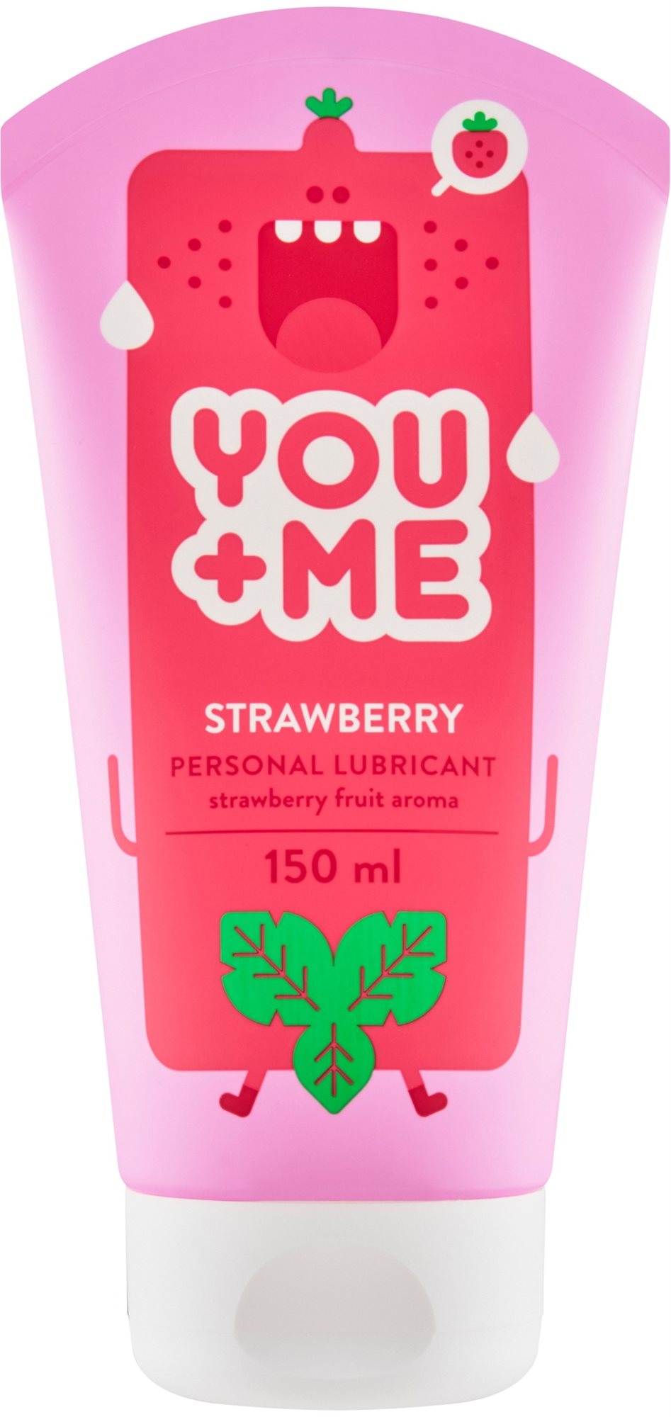 YOU ME Strawberry 150 ml Lubrikačný gél