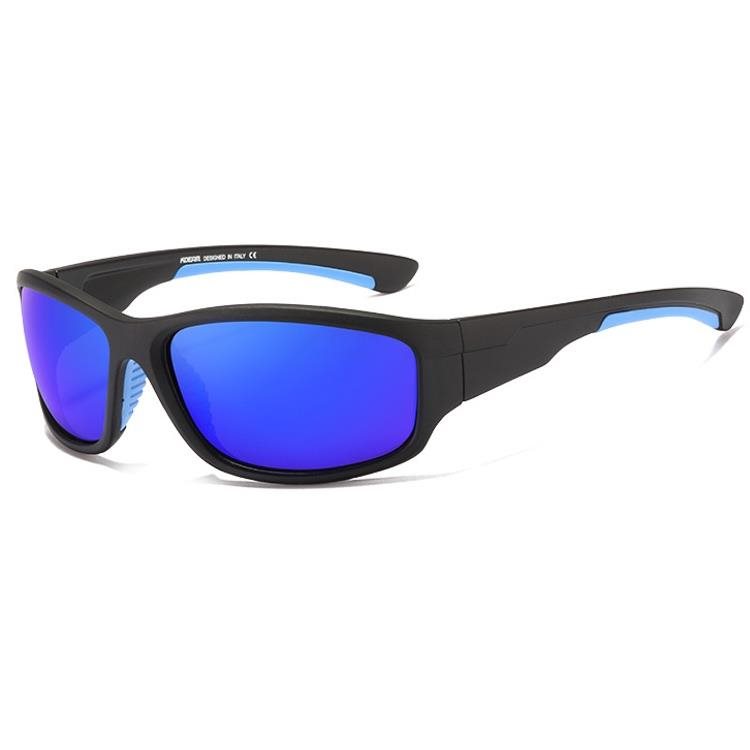 KDEAM Forest 5 Black/Blue Slnečné okuliare
