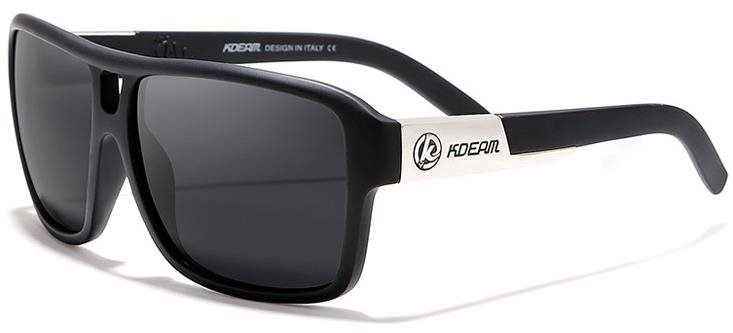 KDEAM Bayonne 2 Black/Black Slnečné okuliare