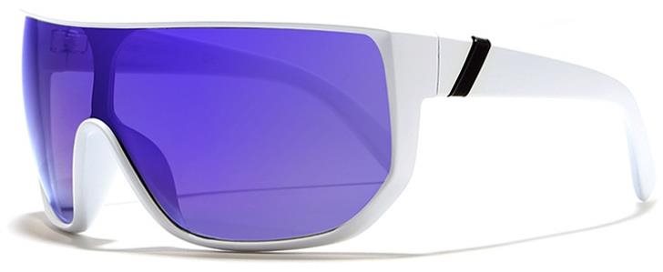 KDEAM Glendale 4 White/Blue Slnečné okuliare