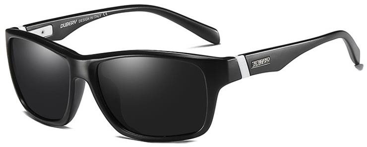 DUBERY Revere 3 Black & Gray/Black Slnečné okuliare