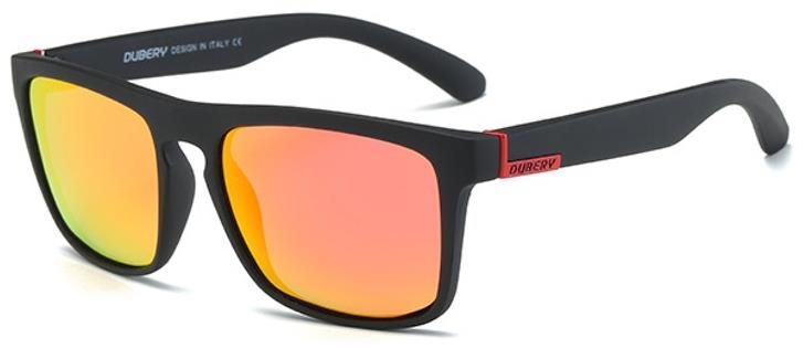 DUBERY Springfield 7 Black/Red Slnečné okuliare