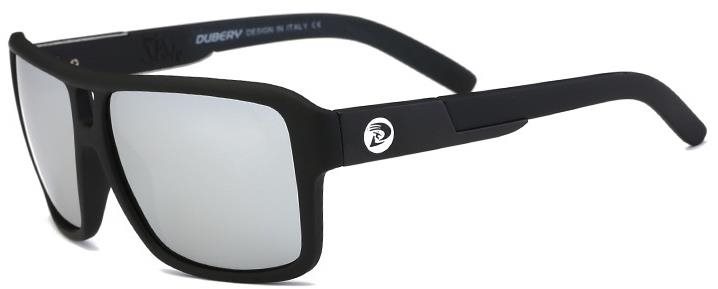 DUBERY Redmond 3 Black/Silver Slnečné okuliare
