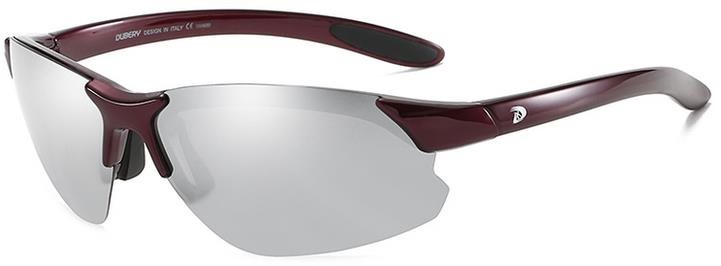 DUBERY Shelton 8 Red/Silver Slnečné okuliare