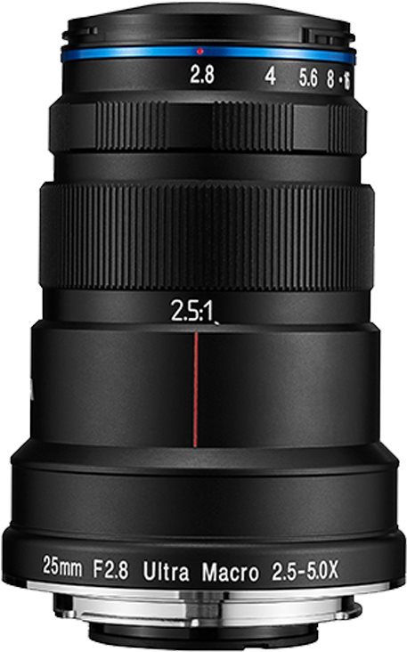 Laowa 25mm f/2,8 2.5-5X Ultra-Macro Canon Objektiv