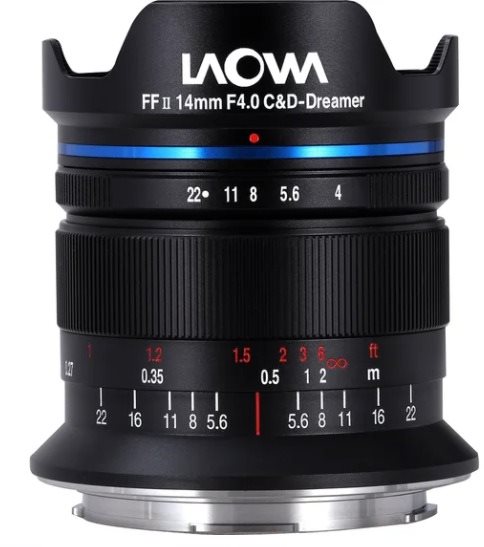 Laowa 14 mm f/4 FF RL Zero-D Canon Objektív