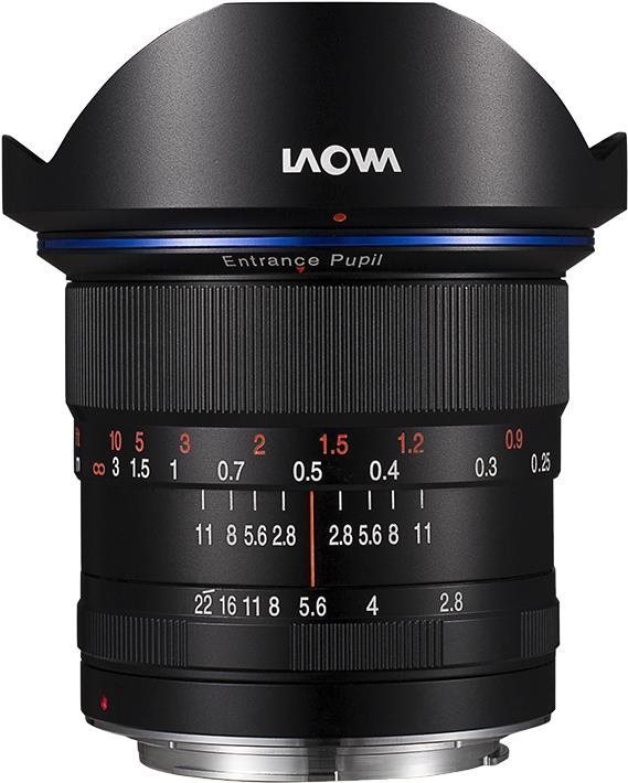 Laowa 12 mm f/2,8 Zero-D (Black) Canon Objektív