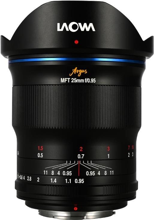 Laowa Argus 25 mm f/0,95 APO MFT Objektív