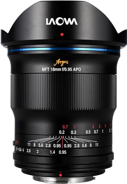 Laowa Argus 18 mm f/0.95 APO MFT Objektív