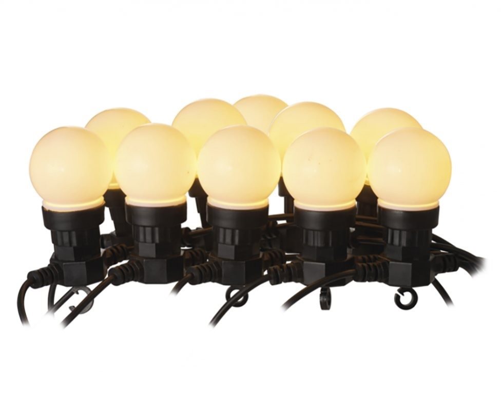 LAALU LED svetelná reťaz – TEPLÁ BIELA 5 m – párty žiarovky mliečne...