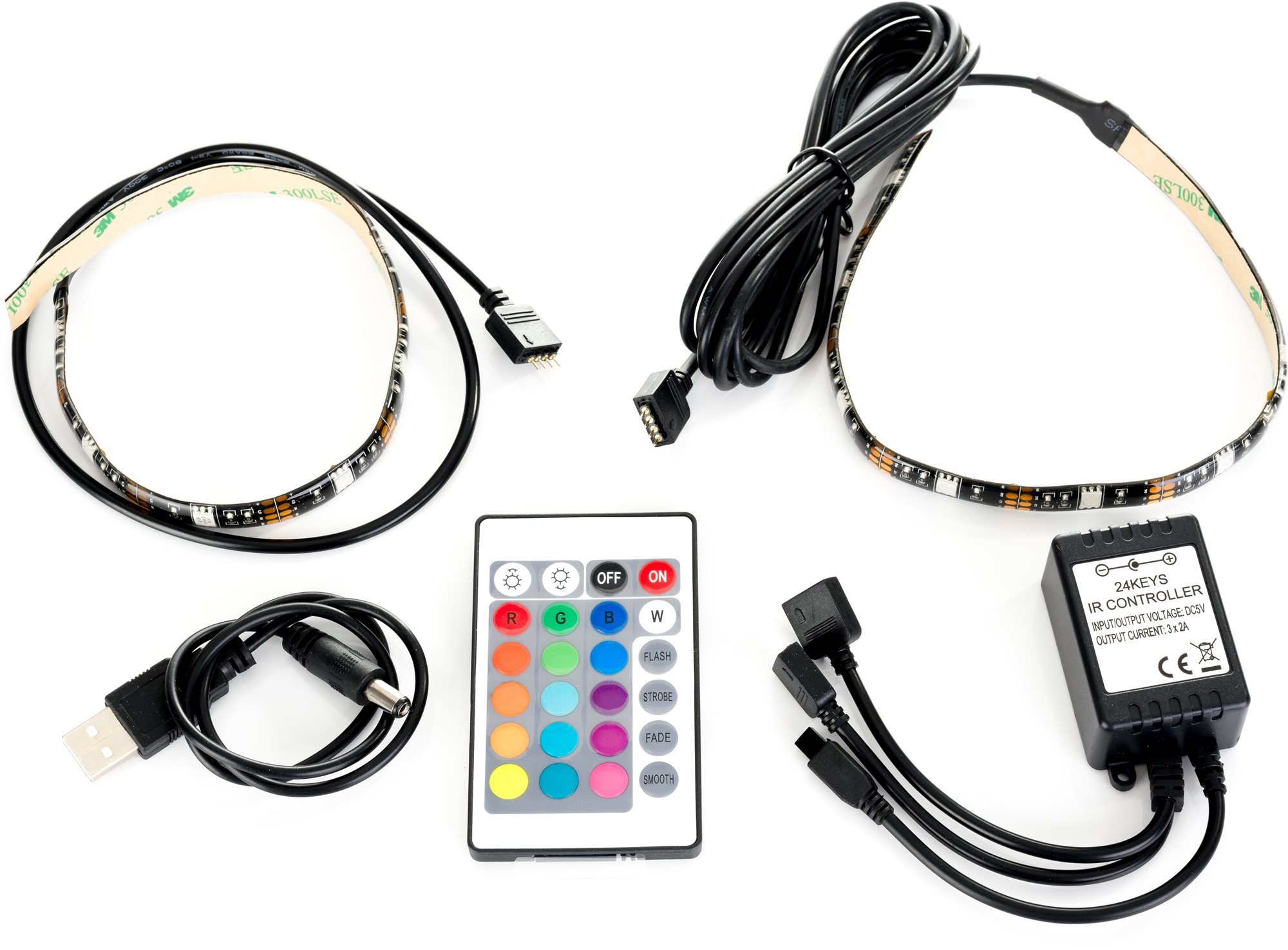LnLED pásik 2× 30 cm LED pásik