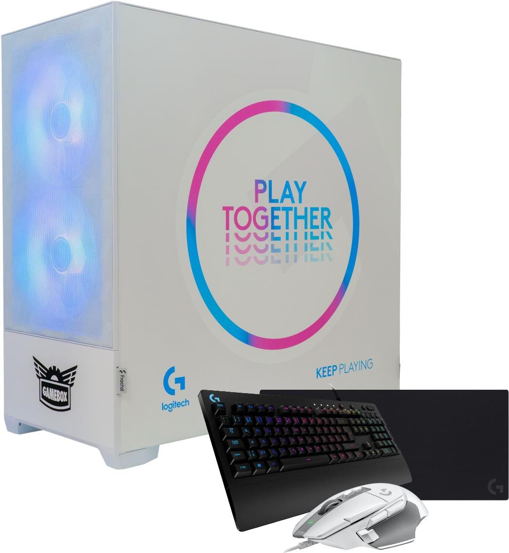 AlzaPC GameBox Prime Logitech Edition - i5 / RTX4060Ti / Weiß +...