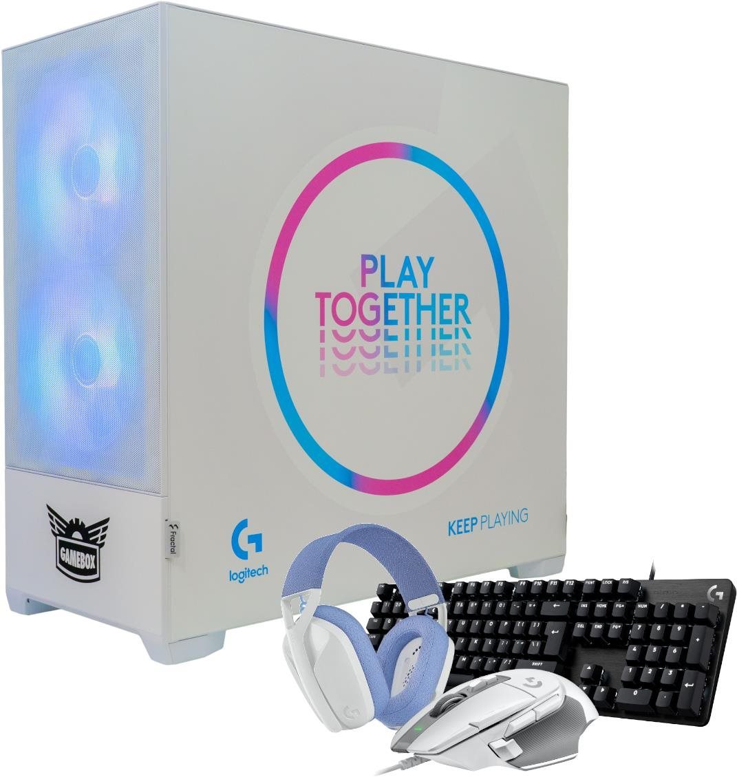 AlzaPC GameBox Prime Logitech Edice - i5 / RTX4060Ti / White +...