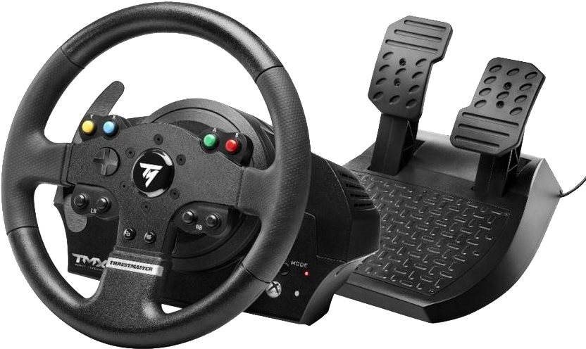 TMX Thrustmaster Force Feedback Steering Wheel