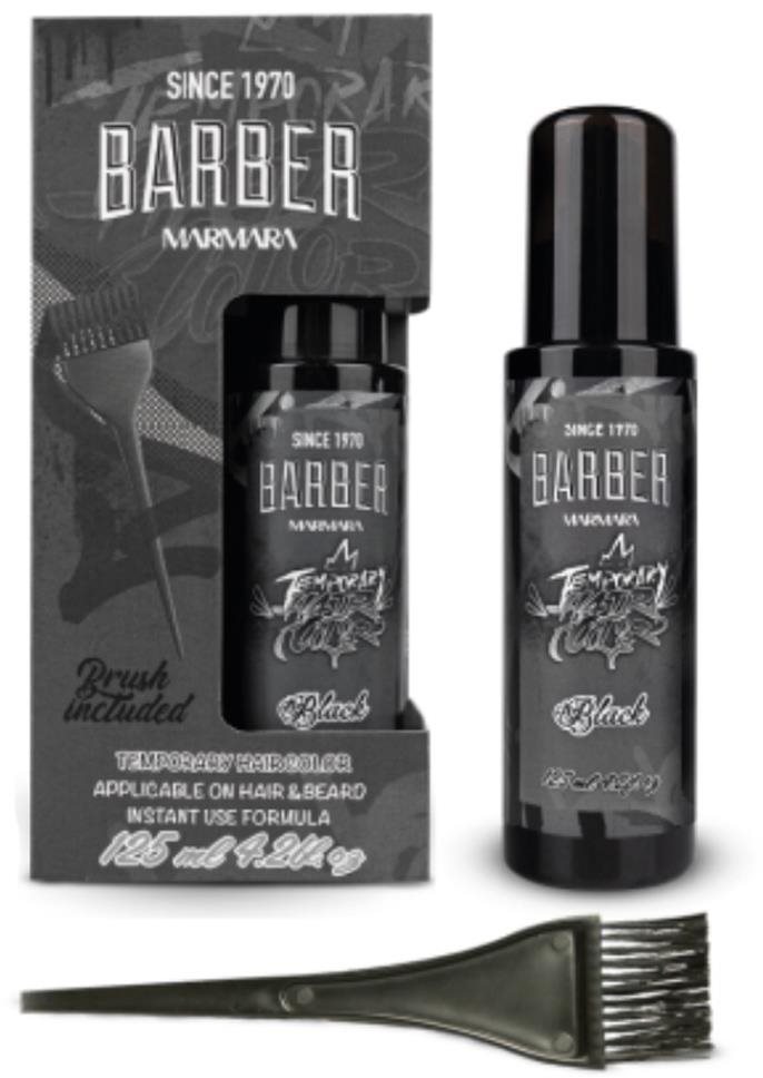 Marmara Barber Farba na bradu a vlasy čierna 125 ml Farba na vlasy...