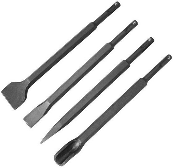 EXTOL CRAFT sekáče SDS PLUS, 250 mm, 23945 Sada sekáčov