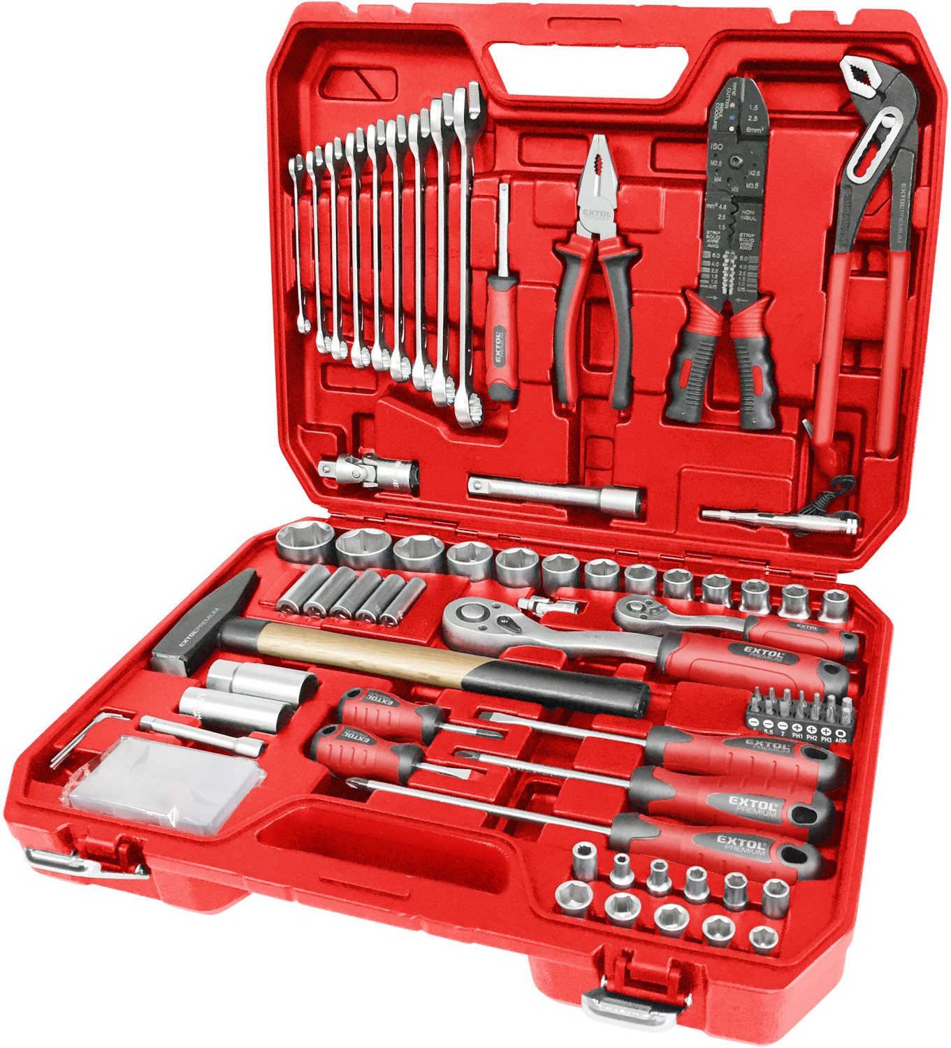 EXTOL PREMIUM 8818411 Szerszámkészlet