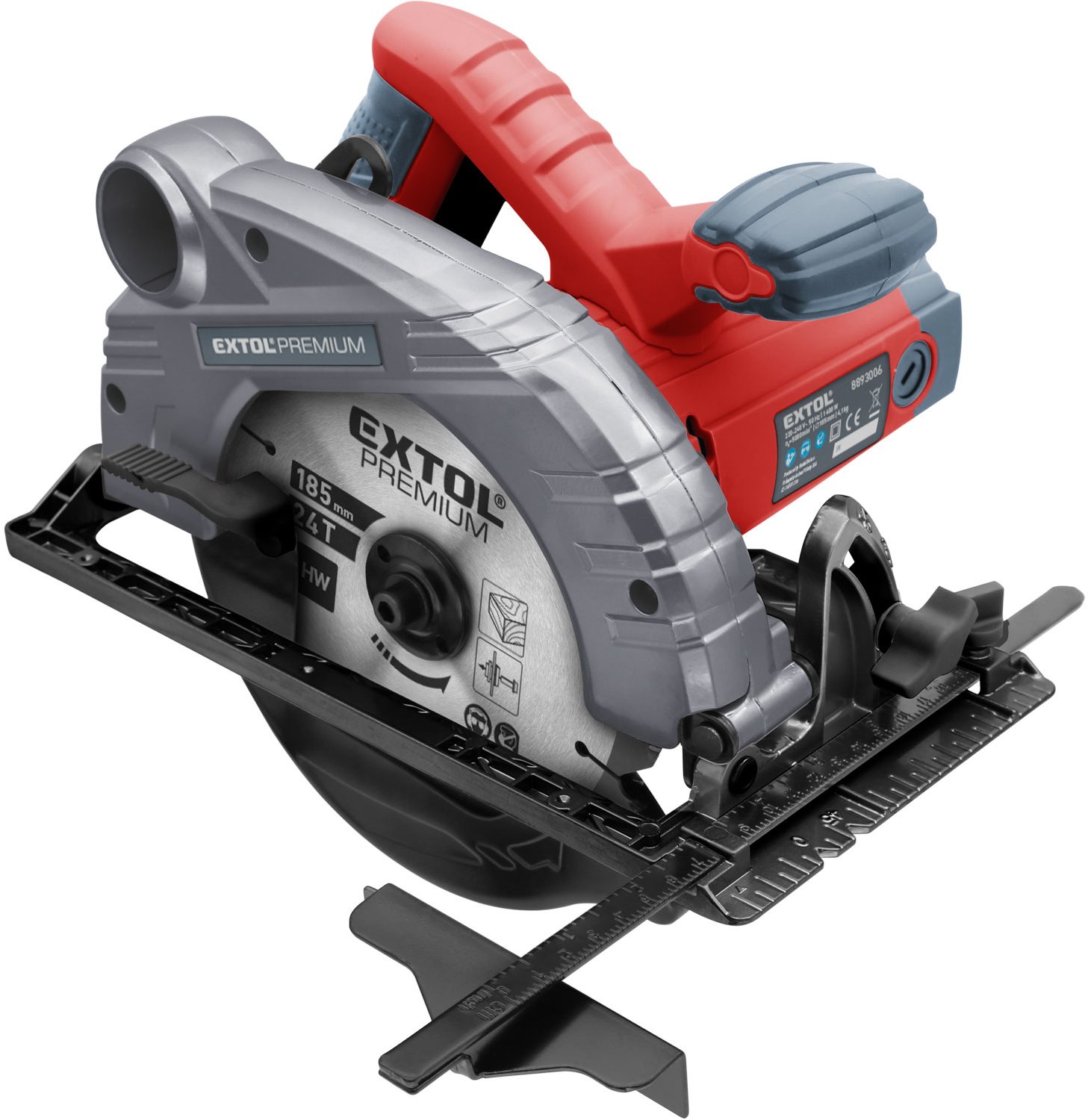 EXTOL PREMIUM 8893006 píla kotúčová 185 mm, 1400 W Okružná píla