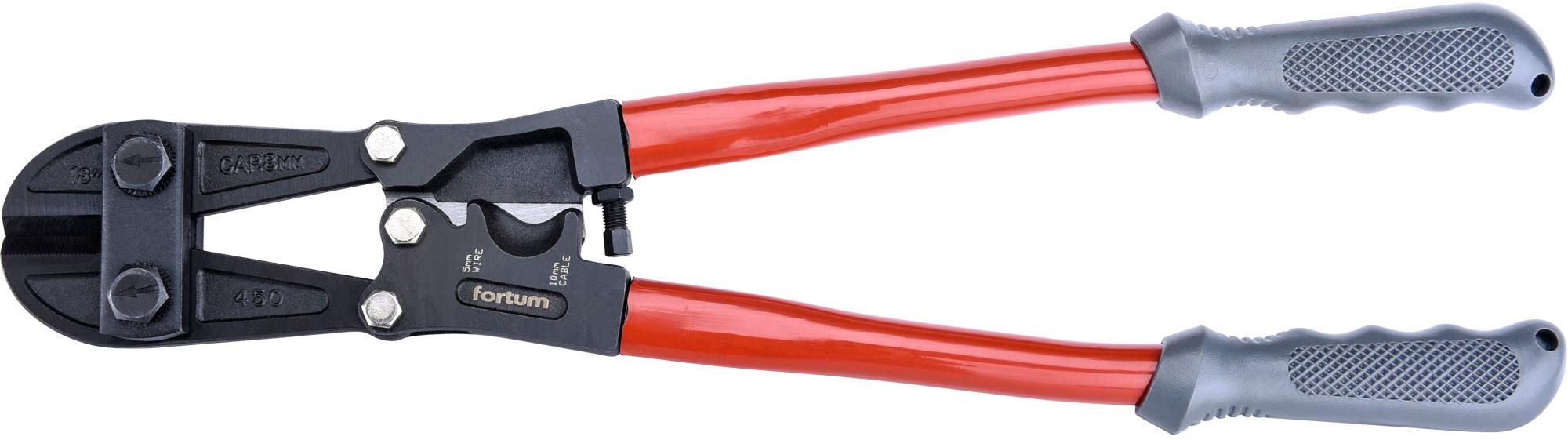 FORTUM kliešte štiepacie pákové, 450 mm/18", 61CrV4/5, 4900118...