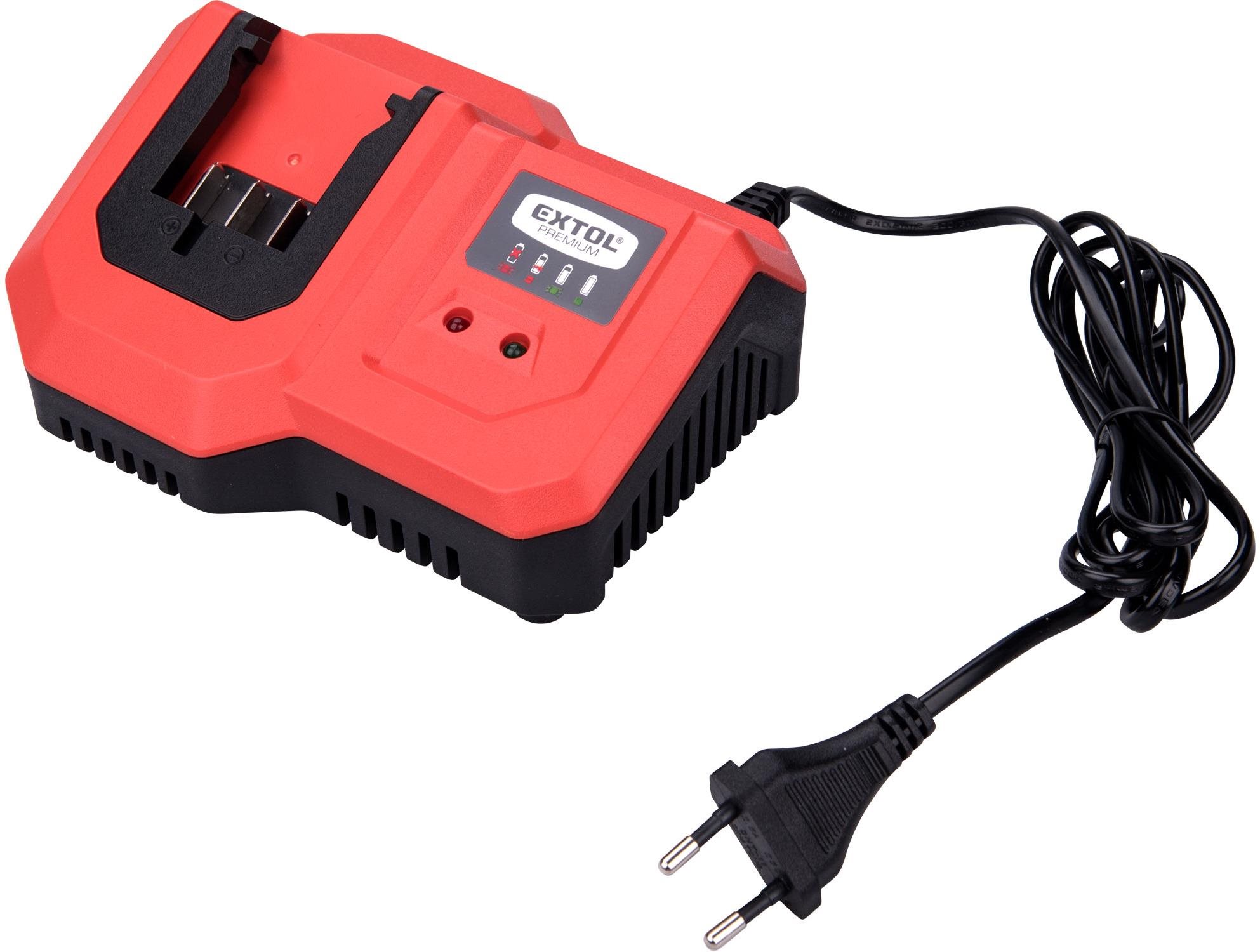 EXTOL PREMIUM nabíjačka GARDEN20V, 4,5A, 8895792 Nabíjačka aku...