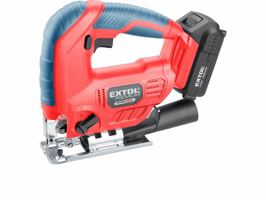 EXTOL PREMIUM píla priamočiara aku SHARE20V, 20 V Li-ion, 2 000 mAh...