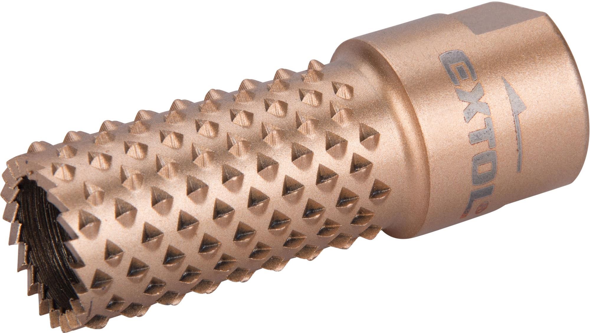 EXTOL PREMIUM rašpľa rotačná-valcová s čelnými zubami, 20 mm,...