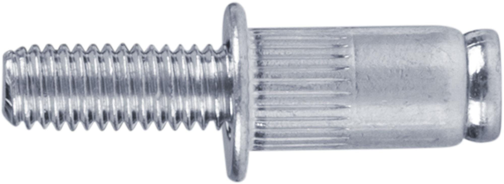 FORTUM skrutky nitovacie oceľové, súprava 50 ks, M5 × 12 mm,...
