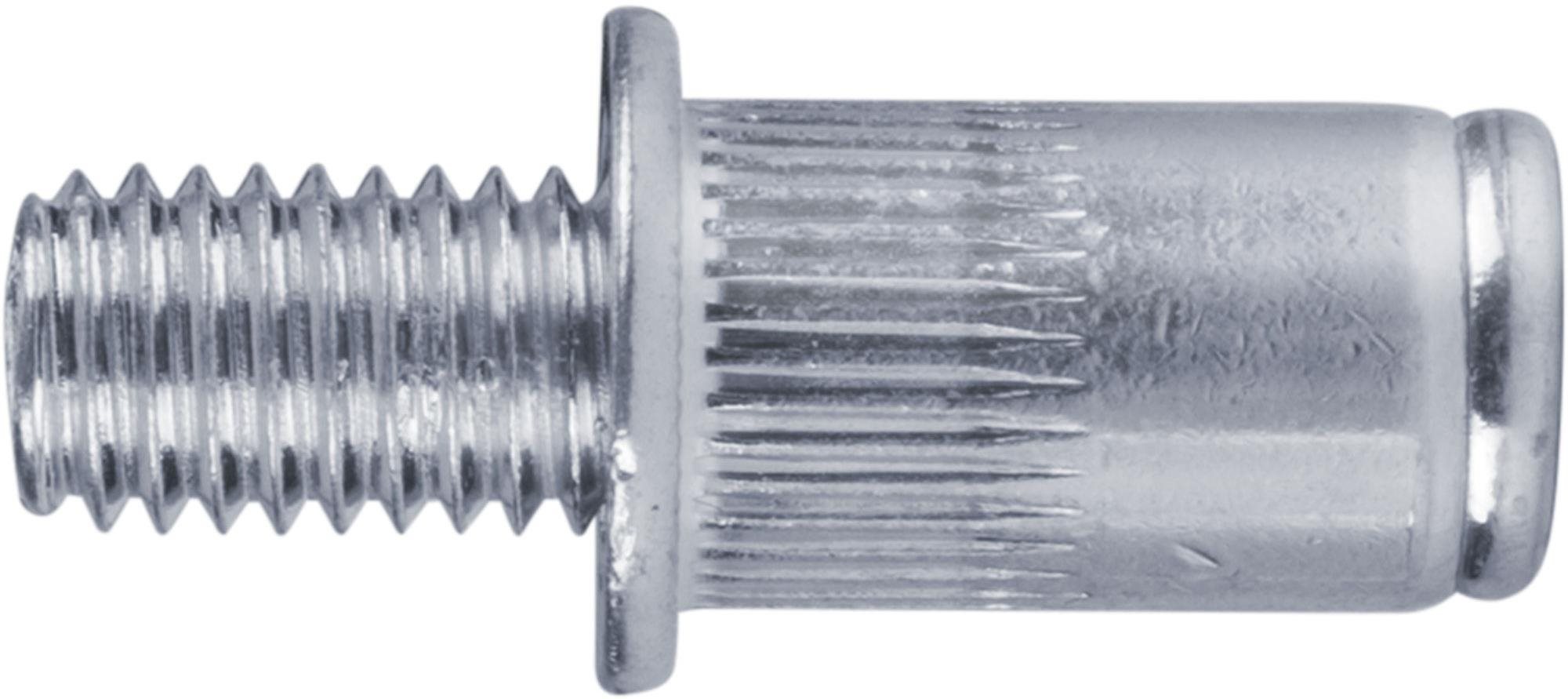 FORTUM skrutky nitovacie oceľové, súprava 15 ks, M8 × 12 mm,...
