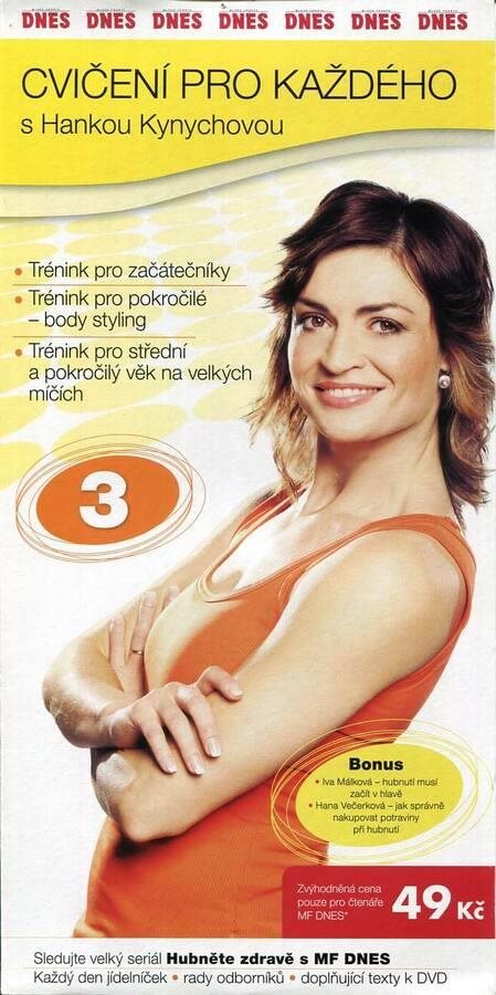 Cvičení pro každého s Hankou Kynychovou 3 (DVD)  Film na DVD
