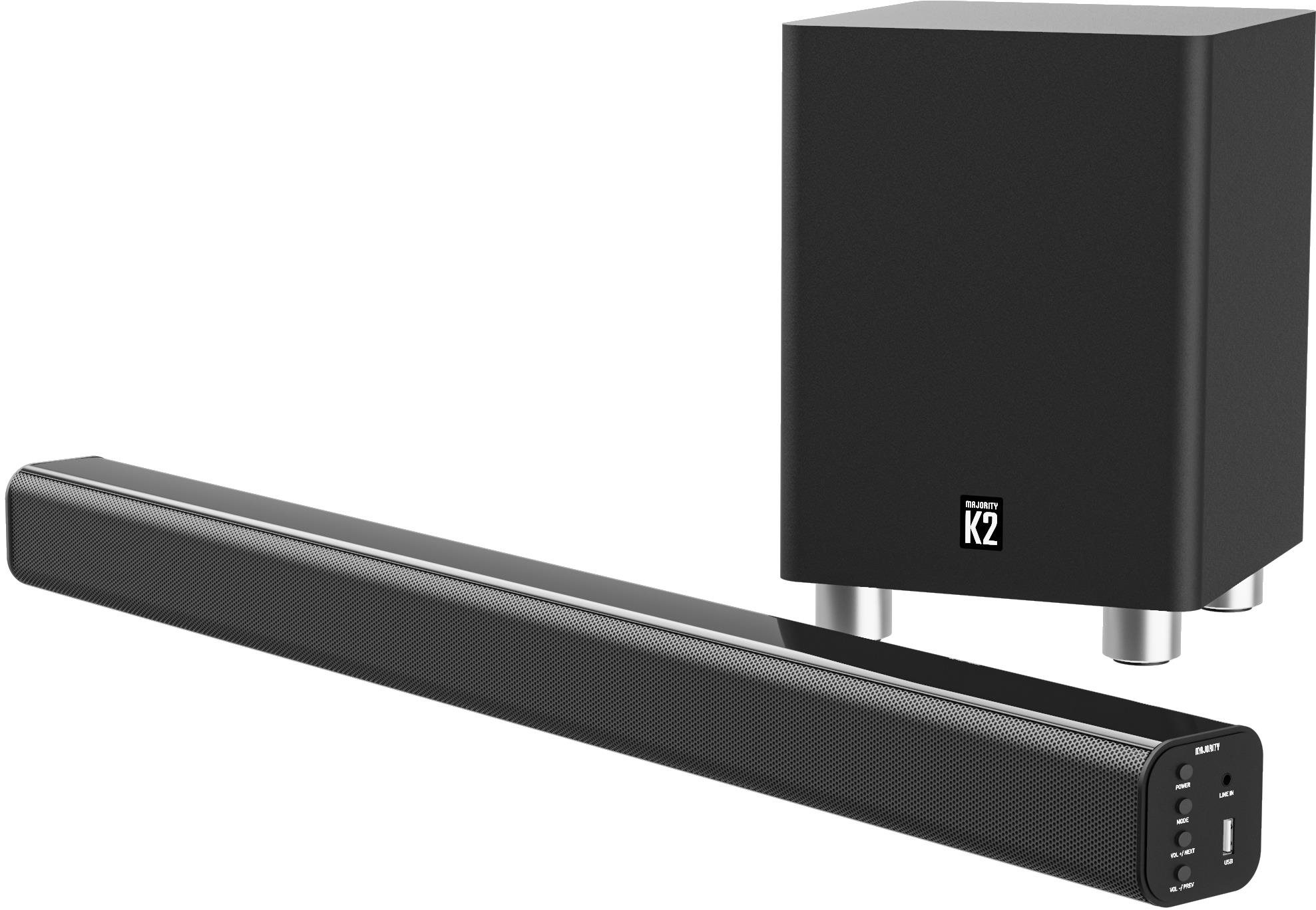 MAJORITY AUDIO K2 Black SoundBar