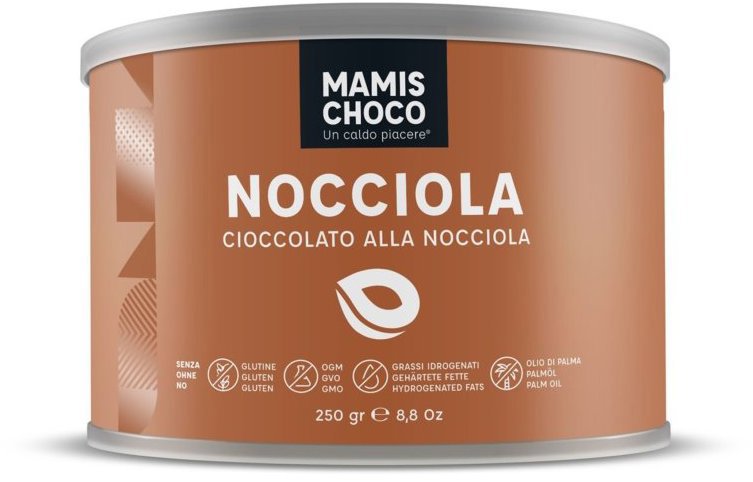 Mami's Caffé Nocciola (lieskový oriešok), čokoláda, 250 g dóza...
