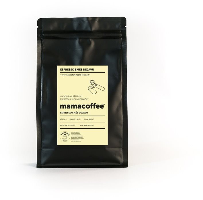 mamacoffe Espresso zmes Dejavu, 250 g Káva