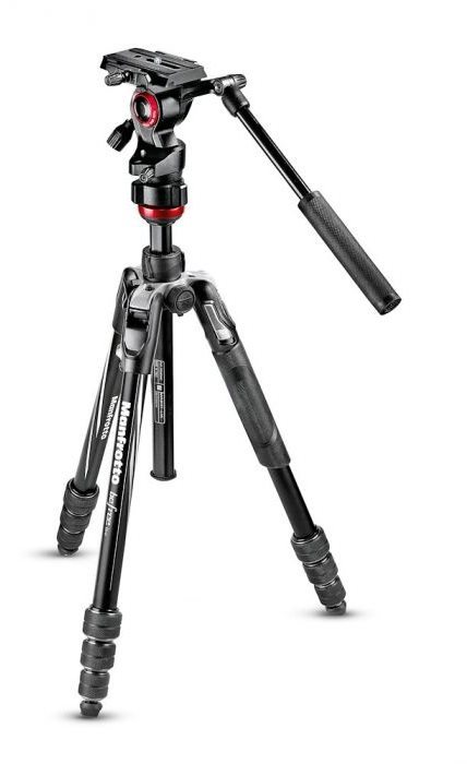 Manfrotto BEFREE LIVE MVKBFRT-LIVE, fekete Fényképezőgép állvány