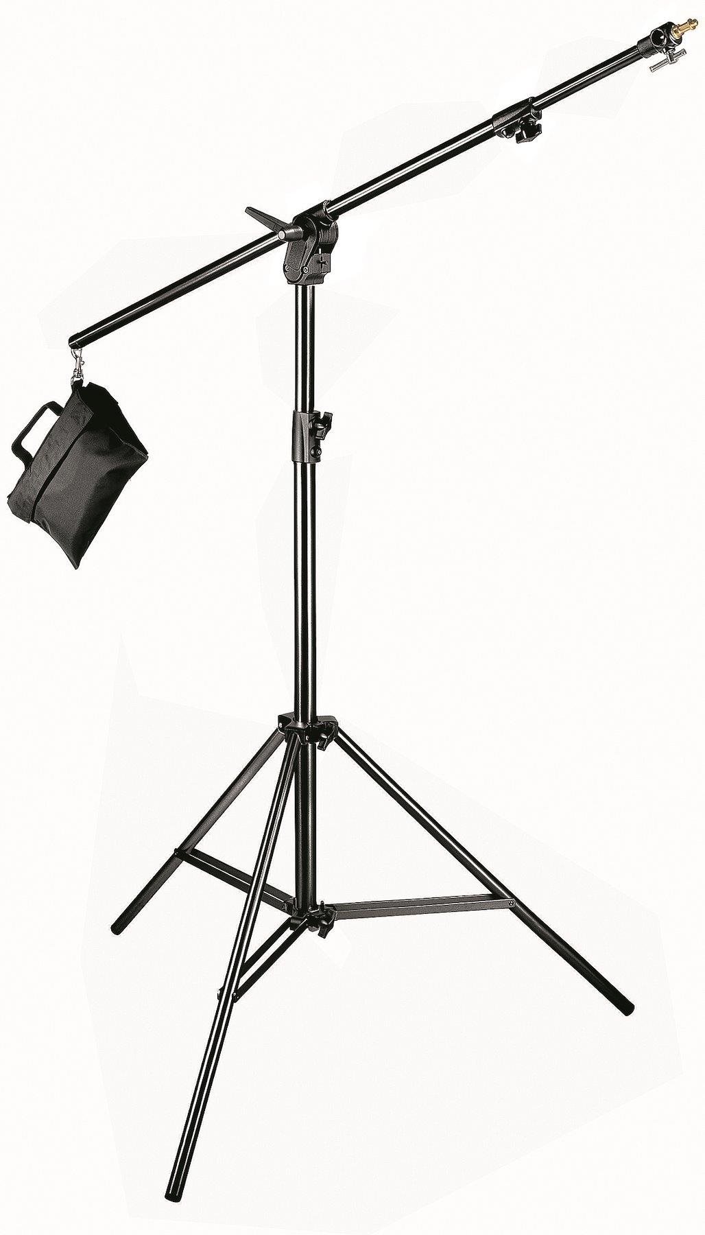 Manfrotto Combi-boom stand ALU Black, Sandbag Fényképezőgép állvány