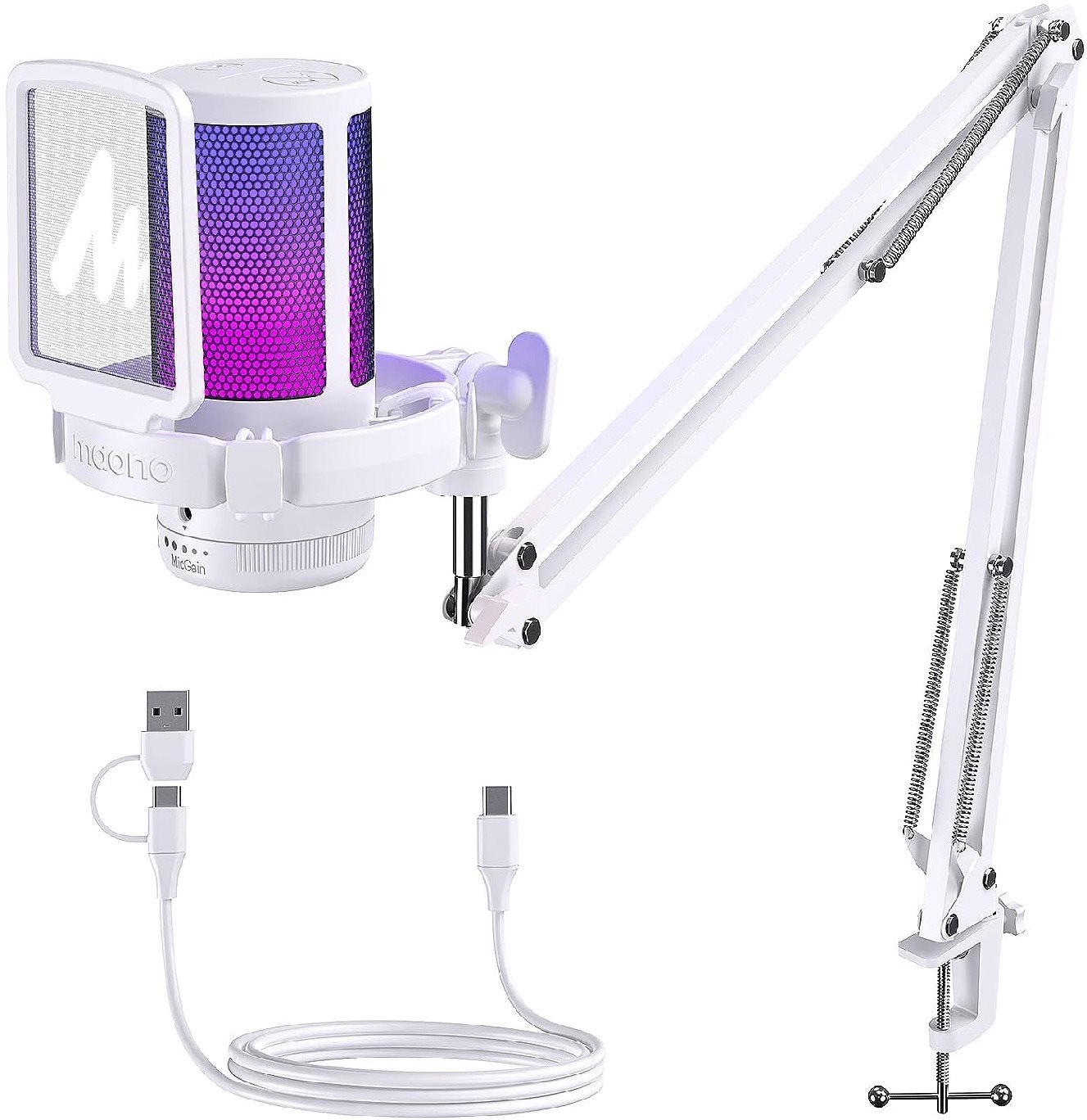 MAONO DGM20S White Mikrofon