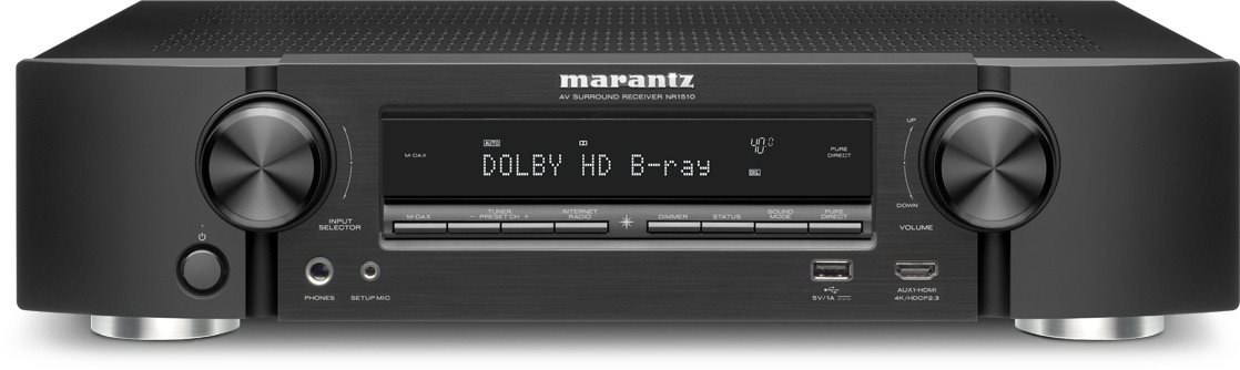 Marantz NR1510 black AV Receiver