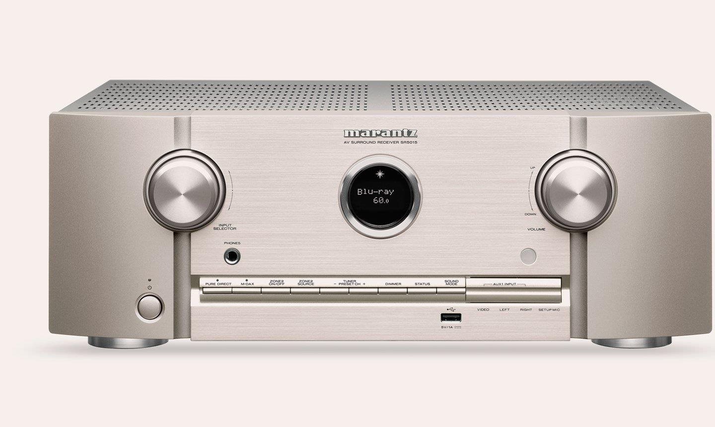 Marantz SR5015, Silver-Gold AV Receiver