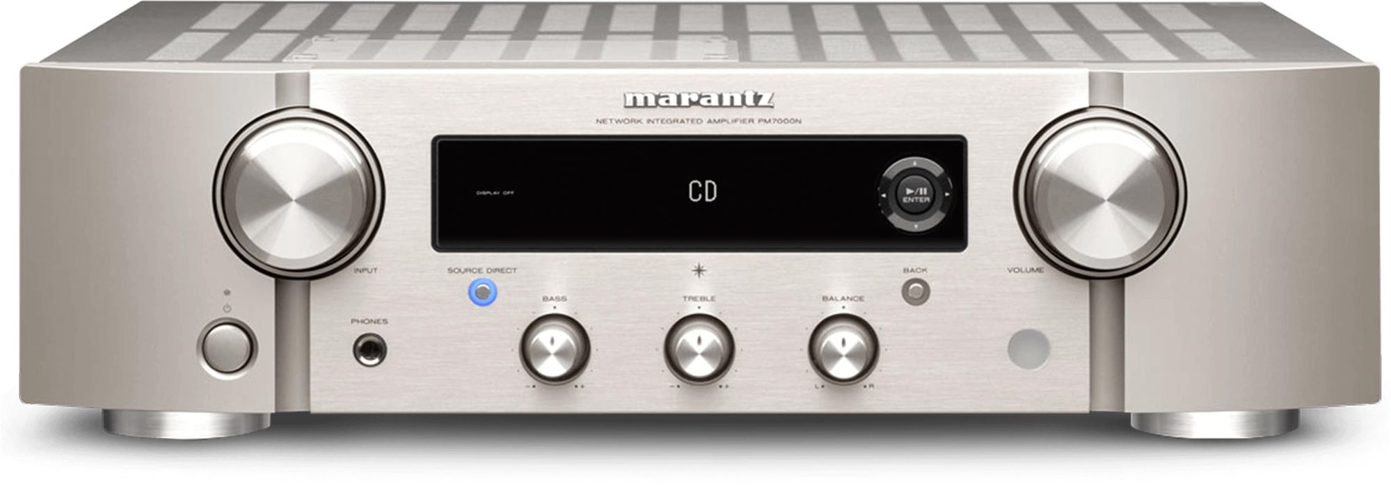 Marantz PM7000N ezüst-arany HiFi erősítő